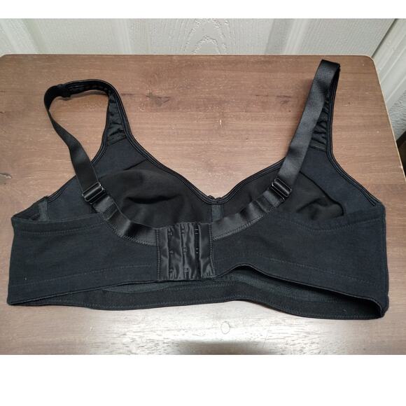 Avenue Body NWOT Size 40C Black Smoothing Minimizer Wireless Basic Everyday Bra - Picture 2 of 4